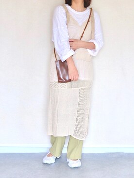 ななおさん（レディース・162cm）の春コーディネート