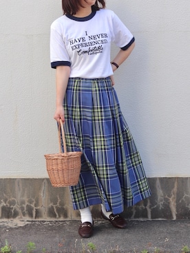 ななおさん（レディース・162cm）の夏コーディネート