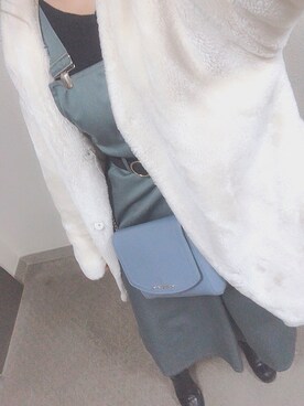 「おんなのこコーデ」｜「アイテム（ノーカラージャケット）」を使った、みぽさん（レディース・166cm）の秋コーディネート