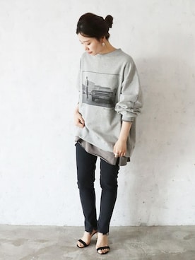 「JANE SMITH / JOHN SMITH（ジェーンスミスジョンスミス）のアイテム」を使った、risaさん（レディース・155cm）の秋コーディネート