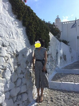 「Mo&Co.（モーアンドコー）のアイテム（パンツ）」を使った、突突兔的2018さん（レディース・170cm）の夏コーディネート
