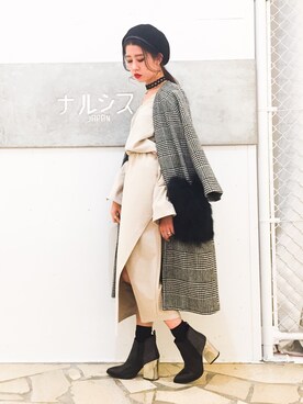 Narcissus-japanさん（レディース・160cm）の冬コーディネート