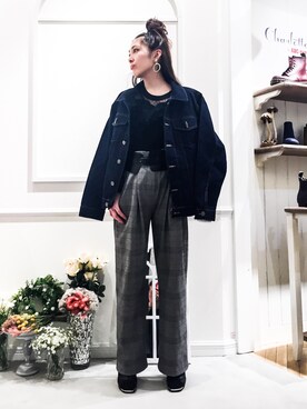 「Narcissus（ナルシス）のアイテム」を使った、Narcissus-japanさん（レディース・160cm）の春コーディネート