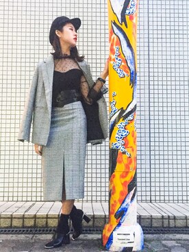 「Narcissus（ナルシス）のアイテム」を使った、Narcissus-japanさん（レディース・160cm）の春コーディネート