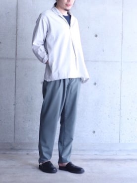 「ITTY BITTY（イッティービッティー）のアイテム（パンツ）」を使った、masamu_toshimitsuさん（メンズ・175cm）の夏コーディネート