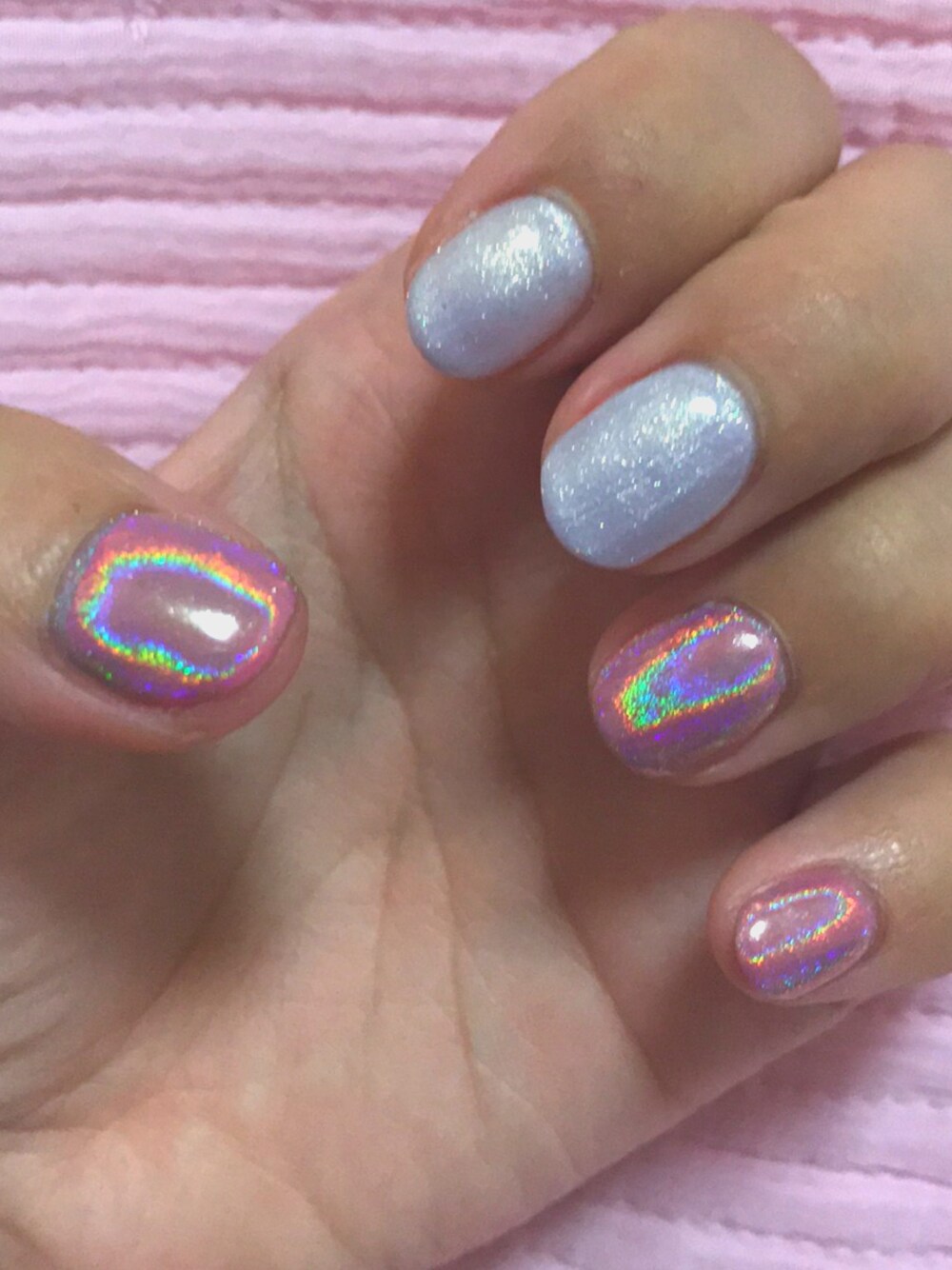 「NAILSのアイテム（ハンドケア/ハンドクリーム、ピンク系）」を使った、♡♡てばく♡♡さん（レディース・150cm）の夏コーディネートの1枚目の写真