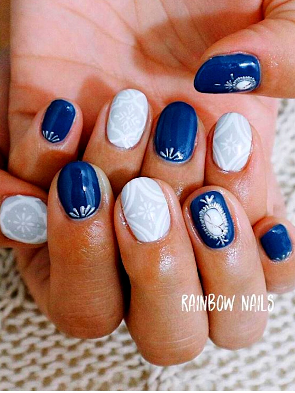 「NAILSのアイテム（ハンドケア/ハンドクリーム、ブルー系）」を使った、♡♡てばく♡♡さん（レディース・150cm）の冬コーディネートの1枚目の写真