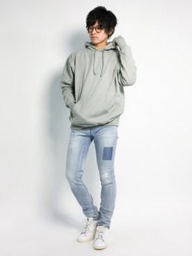 むんさん(メンズ・179cm)の冬コーディネート