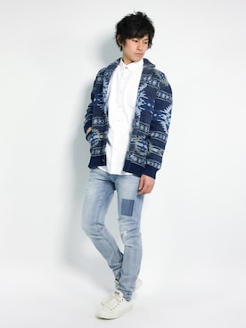 むんさん(メンズ・179cm)の冬コーディネート