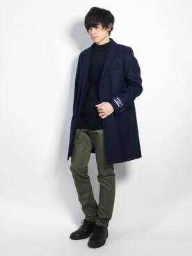 「URBAN RESEARCH Sonny Label（アーバンリサーチサニーレーベル）のアイテム（その他アウター）」を使った、むんさん（メンズ・179cm）の冬コーディネート