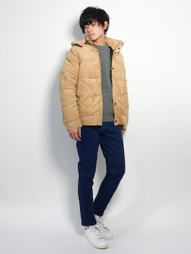 むんさん（メンズ・179cm）の冬コーディネート