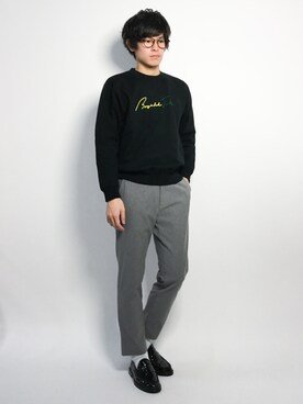 むんさん（メンズ・179cm）の冬コーディネート