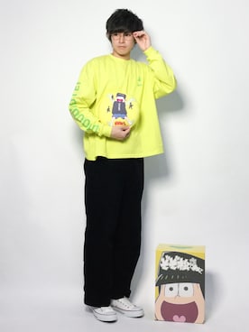 「アイテム（福袋/福箱）」を使った、むんさん（メンズ・179cm）の冬コーディネート