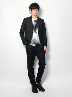 むんさん(メンズ・179cm)の冬コーディネート