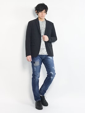 むんさん(メンズ・179cm)の冬コーディネート