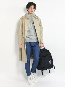 むんさん（メンズ・179cm）の冬コーディネート