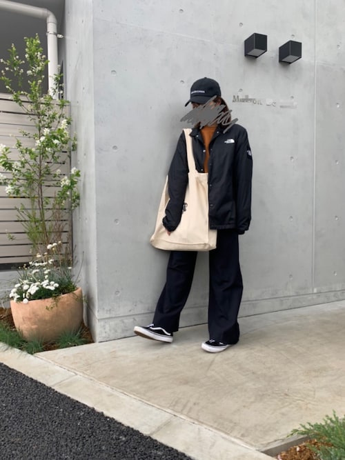 Le The North Faceのナイロンジャケットを使ったコーディネート Wear