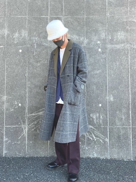 「LOWRYS FARM（ローリーズファーム）のアイテム（ジャケット/アウター）」を使った、Yoshikiさん（メンズ・170cm）の冬コーディネート