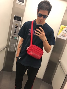 「シンプルおしゃれが好き」｜KAZMAさん（メンズ・180cm）の秋コーディネート