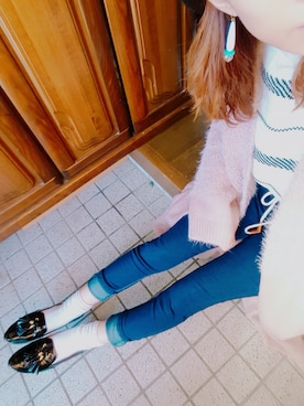 Kinaさん（レディース・155cm）の冬コーディネート