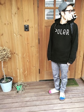 UNEさん（メンズ・173cm）の春コーディネート