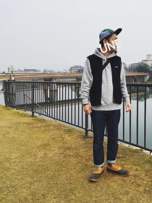 UNE｜KAVUのキャップを使ったコーディネート WEAR