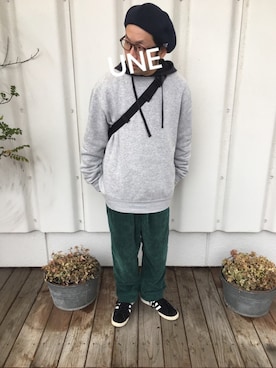 UNEさん（メンズ・173cm）の冬コーディネート