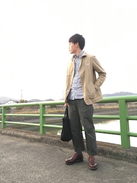 y.kurataさん（メンズ・170cm）の春コーディネート