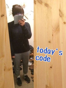 あやぺさん（レディース・154cm）の冬コーディネート