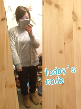 あやぺさん（レディース・154cm）の冬コーディネート