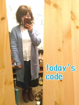 あやぺさん（レディース・154cm）の秋コーディネート