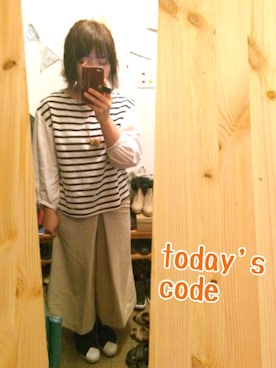 あやぺさん（レディース・154cm）の秋コーディネート