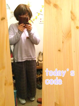 あやぺさん（レディース・154cm）の冬コーディネート