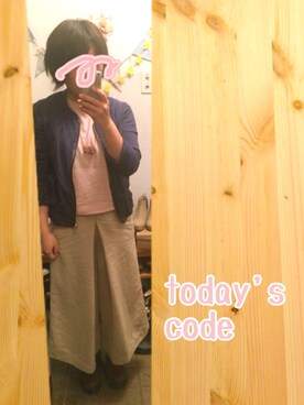 「UNIQLOU」｜「アイテム（ノーカラージャケット）」を使った、あやぺさん（レディース・154cm）の夏コーディネート