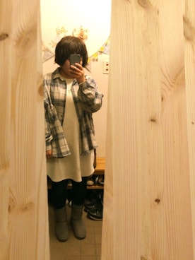 あやぺさん（レディース・154cm）の冬コーディネート