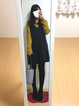 k i n a *さん（レディース・161cm）の秋コーディネート