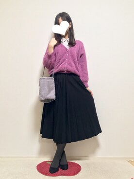 k i n a *さん（レディース・161cm）の冬コーディネート