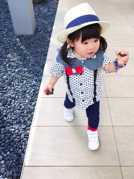 memimemimiさん(キッズ・80cm)の夏コーディネート