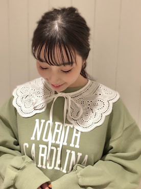 akaneさん（レディース・155cm）の春コーディネート