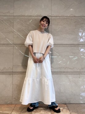 akaneさん（レディース・155cm）の春コーディネート