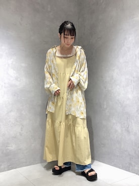 akaneさん（レディース・155cm）の春コーディネート