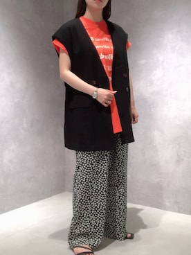 akaneさん（レディース・155cm）の夏コーディネート