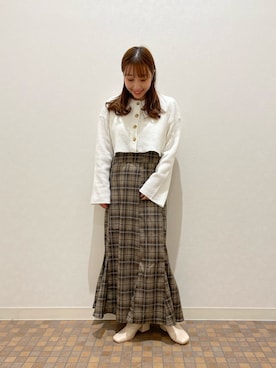 akaneさん（レディース・155cm）の秋コーディネート