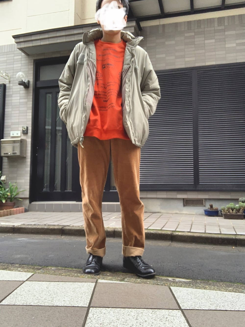 「ECWCS、DAIRIKU、sunsea」｜「ECWCSのアイテム（ジャケット/アウター、シルバー系）」を使った、ya-manさん（メンズ・169cm）の冬コーディネートの1枚目の写真