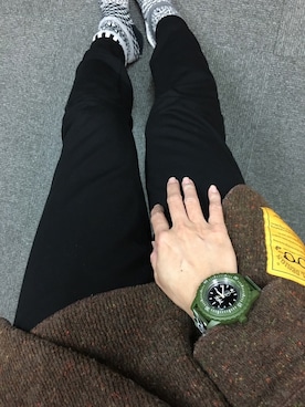 「NATAL DESIGN（ネイタルデザイン）のアイテム」を使った、らくちんがいちばんさん（レディース・160cm）の冬コーディネート