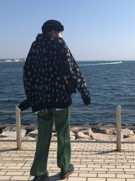 「Dr. Martens（ドクターマーチン）のDr.ﾏｰﾁﾝ　1460　8ホール（ブーツ）」を使った、きむさん（レディース・165cm）の春コーディネート