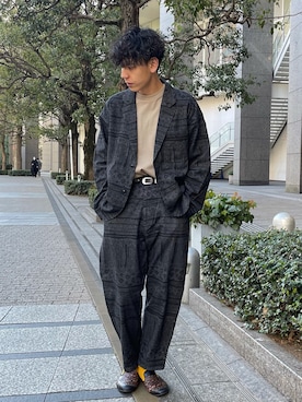 「BCSTOCK」｜YUTAさん（メンズ・178cm）の冬コーディネート