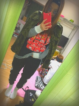 ずーちんさん（レディース・166cm）の春コーディネート