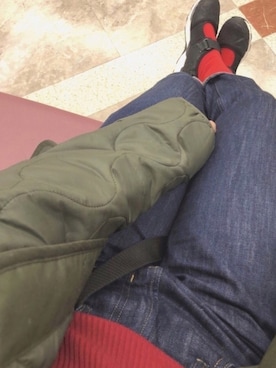 「HUG（ハグ）のアイテム」を使った、nemuiさん（レディース・157cm）の秋コーディネート