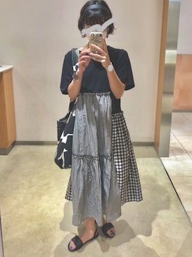 「イパネマ」｜nemuiさん（レディース・157cm）の夏コーディネート